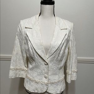 Arden B  white blazer